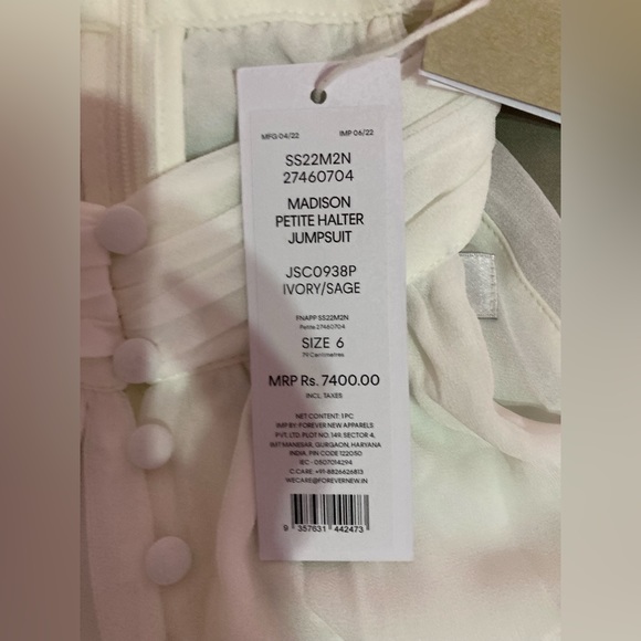 Forever New Madison Petite Halter Jumpsuit - Picture 9 of 9